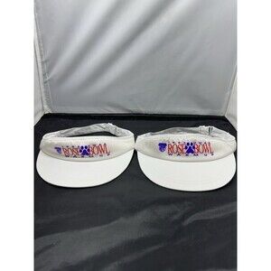 Lot Of 2 University Of Washington Huskies Rose Bowl 1993 Golf Visors White OS